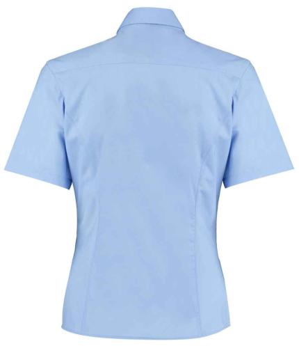 Kustom Kit Ladies Short Sleeve Tailored Business Shirt 1