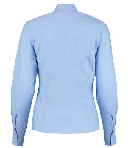 Kustom Kit Ladies Long Sleeve Tailored Business Shirt 1