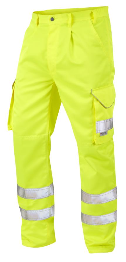 LEO BIDEFORD ISO 20471 Cl 1 Poly/Cotton Cargo Trouser