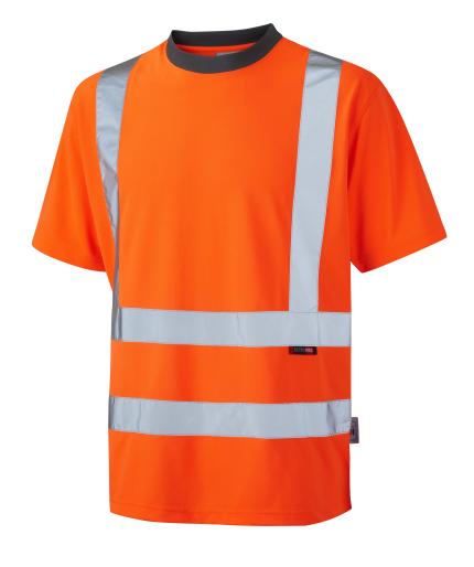 LEO BRAUNTON ISO 20471 Cl 2 Coolviz T-Shirt (EcoViz)