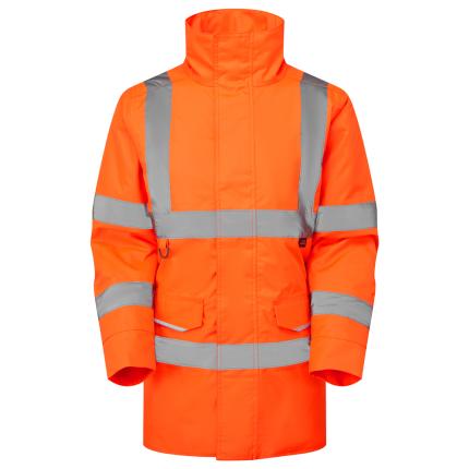 Leo Workwear Cheristow Ecoviz Hi Vis 4K Womens Baffle Lined Anorak 1