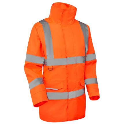 Leo Workwear Cheristow Ecoviz Hi Vis 4K Womens Baffle Lined Anorak 2