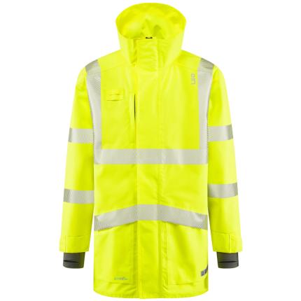 Leo Workwear Clovelly Hi Vis 3-in-1 Anorak with Hartland Fleece Jacket 2