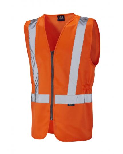 LEO COPPLESTONE ISO 20471 Cl 2 Railway plus Waistcoat