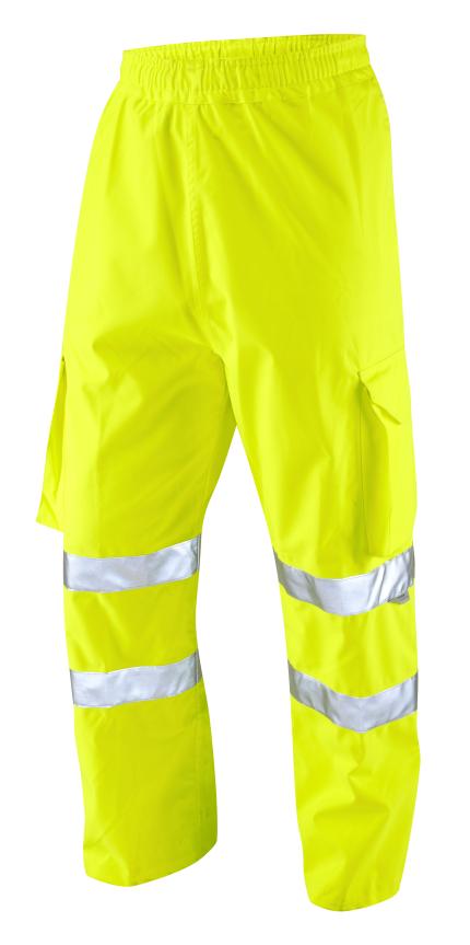 LEO INSTOW ISO 20471 Cl 1 Breathable Cargo Overtrouser