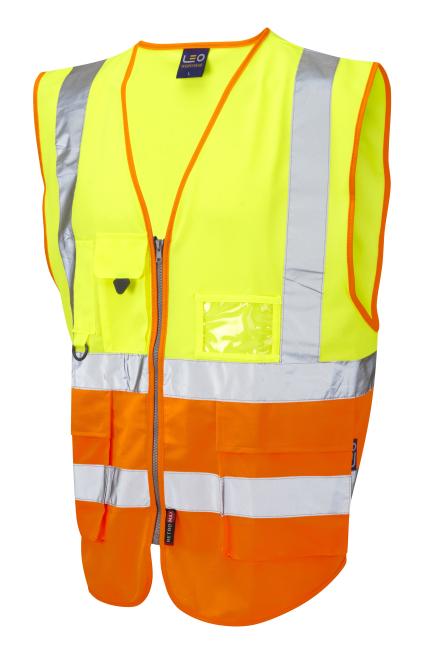 LEO LYNTON ISO 20471 Cl 1 Superior Waistcoat
