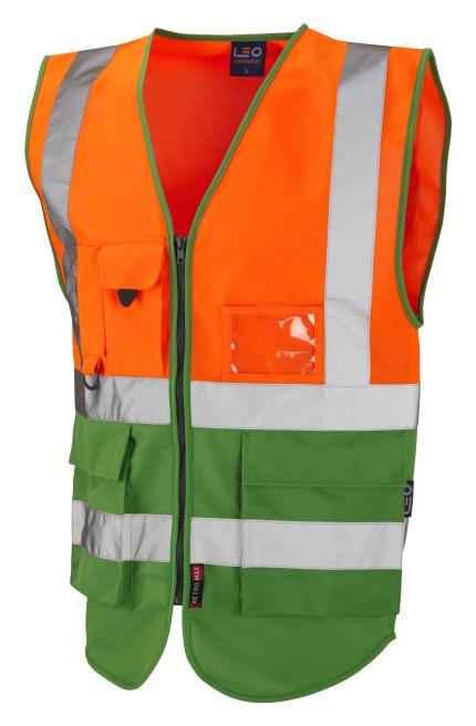 LEO LYNTON ISO 20471 Cl 1 Superior Waistcoat