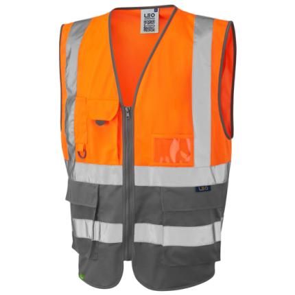 LEO LYNTON ISO 20471 Cl 1 Superior Waistcoat