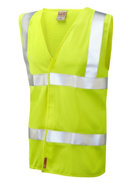 LEO MILFORD ISO 20471 Cl 2 LFS Waistcoat (EN 14116)