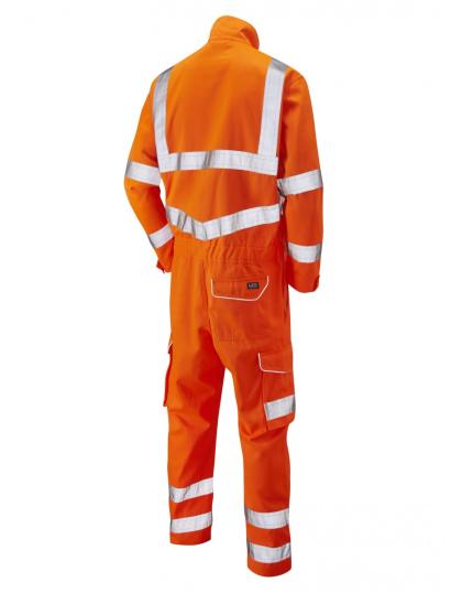LEO MOLLAND ISO 20471 Cl 3 Poly Cotton Coverall 1
