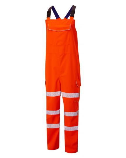 LEO NORTHAM ISO 20471 Cl 2 EcoViz 10K Breathable Bib & Brace 0