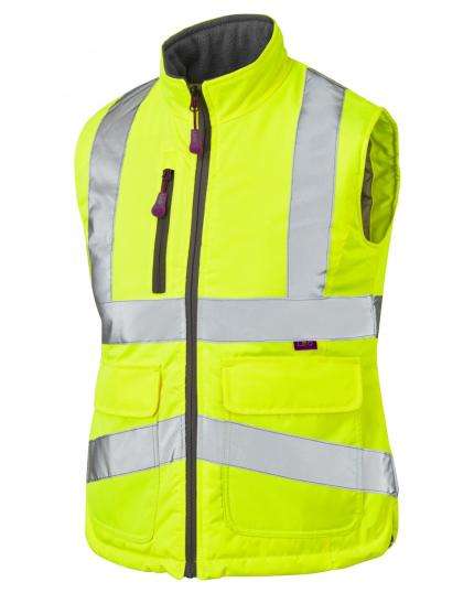 LEO SANDYMERE ISO 20471 Cl 1 Women's Bodywarmer