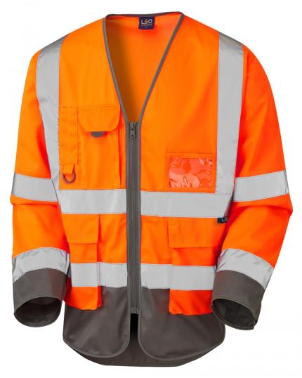 LEO WRAFTON ISO 20471 Cl 3 Superior Sleeved Waistcoat