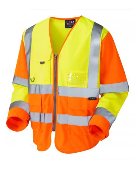 LEO WRAFTON ISO 20471 Cl 3 Superior Sleeved Waistcoat