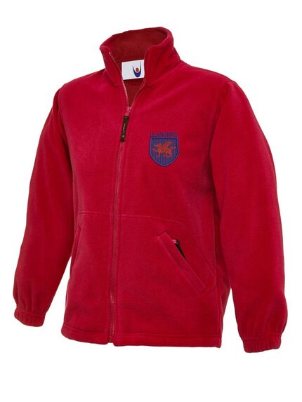 Llangiwg Fleece Child Sizes