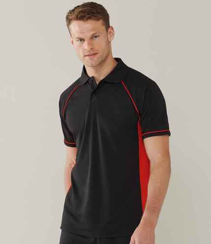 Finden + Hales Performance Panel Polo Shirt 1