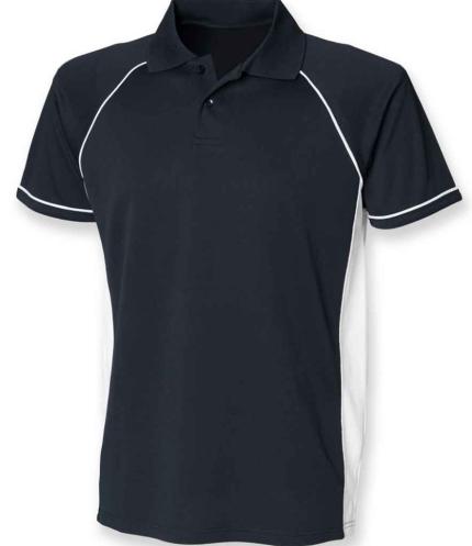 Finden + Hales Performance Panel Polo Shirt