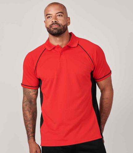 Finden + Hales Performance Panel Polo Shirt 1