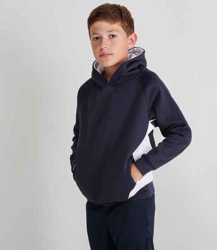 Finden + Hales Kids Contrast Hooded Sweatshirt 1
