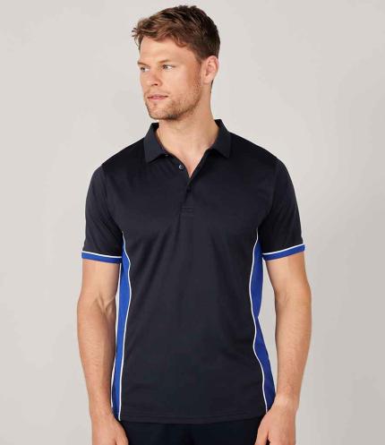 Finden + Hales Contrast Panel Polo Shirt 3
