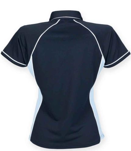 Finden + Hales Ladies Performance Piped Polo Shirt 2