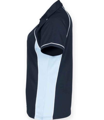 Finden + Hales Ladies Performance Piped Polo Shirt 1