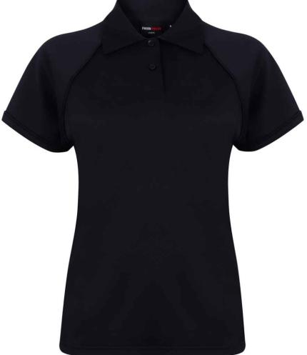Finden + Hales Ladies Performance Piped Polo Shirt