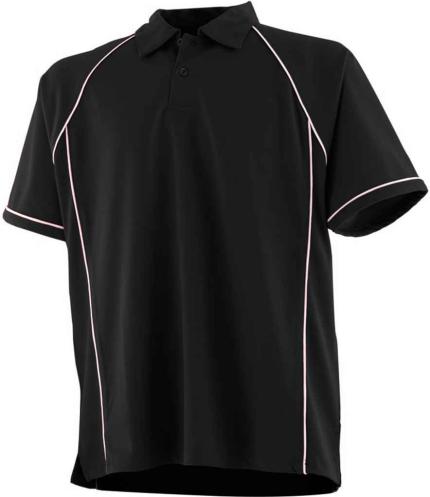 Finden + Hales Kids Performance Piped Polo Shirt