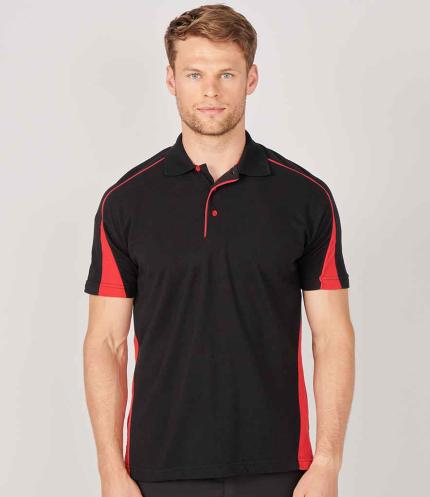 Finden + Hales Club Poly/Cotton Piqué Polo Shirt 1