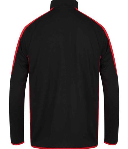 Finden + Hales Contrast Zip Neck Midlayer Top 2