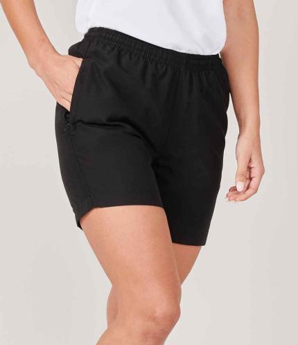 Finden + Hales Ladies Microfibre Shorts 1
