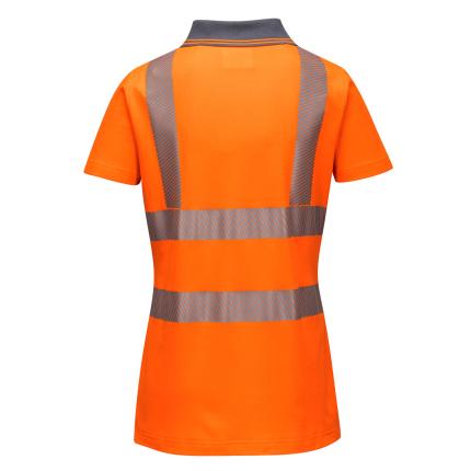 Portwest
 Hi-Vis Women's Cotton Comfort Pro Polo Shirt S/S 1
