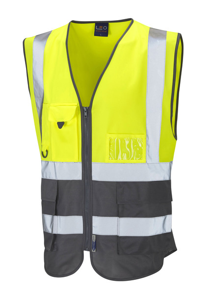 LEO LYNTON ISO 20471 Cl 1 Superior Waistcoat