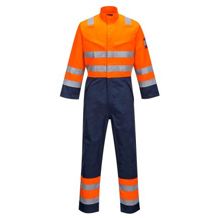 Portwest
 Modaflame RIS Navy/Orange Coverall