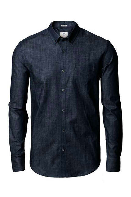 Nimbus Torrance modern fit raw and stylish denim shirt