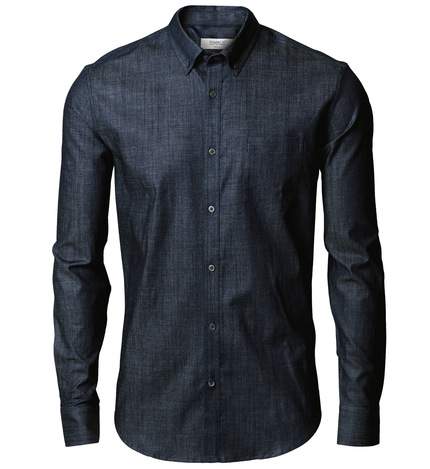Nimbus Torrance slim fit raw and stylish denim shirt
