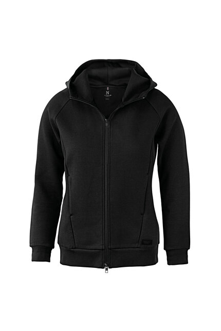 Nimbus Womens Hampton premium double-faced hoodie - Black | Order