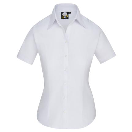 ORN Classic Ladies Oxford Short Sleeve Blouse