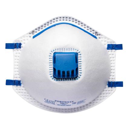Portwest
 FFP2 Valved Respirator (Pk10) 0