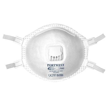 Portwest
 FFP3 Valved Dolomite Respirator (Pk10) 0