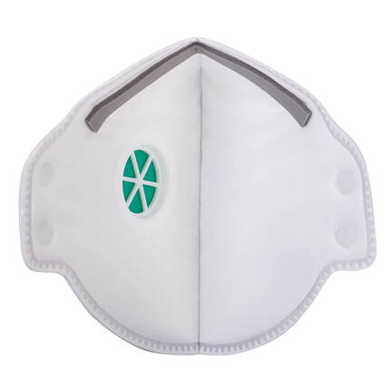 Portwest
 FFP3 Valved Dolomite Fold Flat Respirator (Pk20) 1