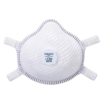 Portwest
 ERGONET FFP3 Valved Dolomite Respirator (Pk5) 0