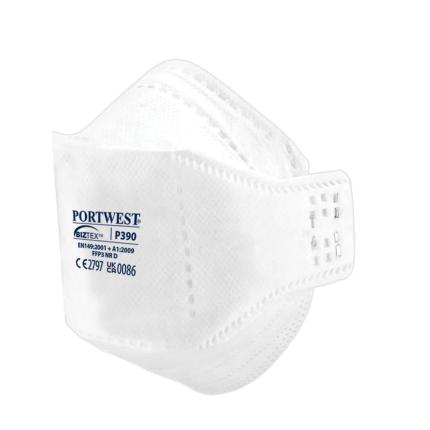 Portwest
 EAGLE FFP3 Dolomite Fold Flat Respirator (Pk20) 0
