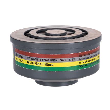 Portwest
 ABEK1 Gas Filter Special Thread Connection (Pk4) 0