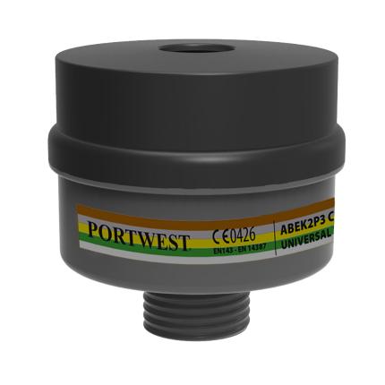 Portwest
 ABEK2P3 Combination Filter Universal Thread (Pk4) 0