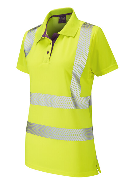 LEO PIPPACOTT ISO 20471 Cl 2 Coolviz Plus Women's Polo Shirt