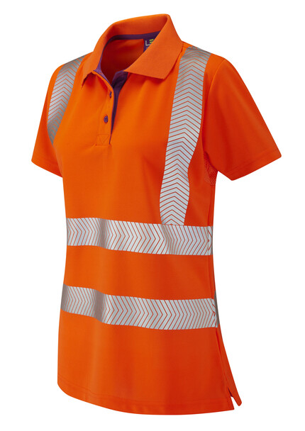 LEO PIPPACOTT ISO 20471 Cl 2 Coolviz Plus Women's Polo Shirt