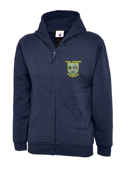 Ponty Welsh Zip Hoodie Adult Sizes