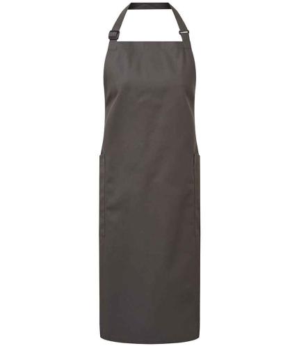 Premier Recycled Polyester and Fairtrade Organic Cotton Bib Apron