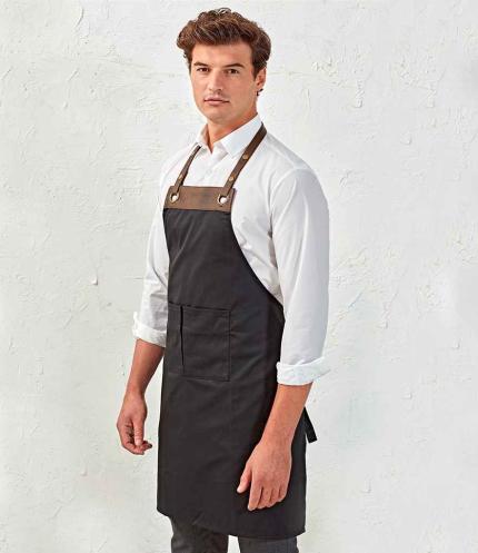 Premier Espresso Bib Apron 1
